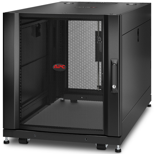 APC NetShelter SX 12U Server Rack Enclosure 600mm x 1070mm w/ Sides Black