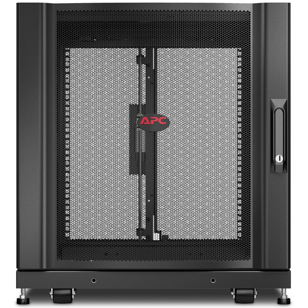 APC NetShelter SX 12U Server Rack Enclosure 600mm x 1070mm w/ Sides Black