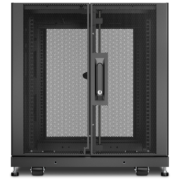 APC NetShelter SX 12U Server Rack Enclosure 600mm x 1070mm w/ Sides Black