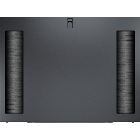 NetShelter SX 48U 1200mm Split Feed Through Side Panels Black Qty 2