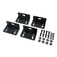 Bolt Down Bracket Kit (4 Brackets) Black