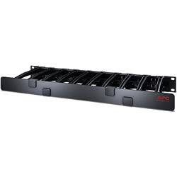 Horizontal Cable Manager、1U x 6” Deep、Single-Sided with Cover