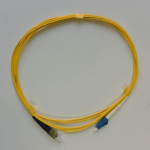 シングルモード光パッチコード 単芯 FC-LC 3m 黄色