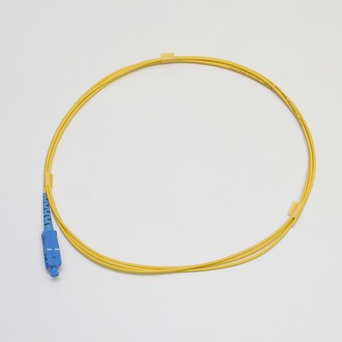 シングルモード光パッチコード 単芯 片端SC 5m 黄色