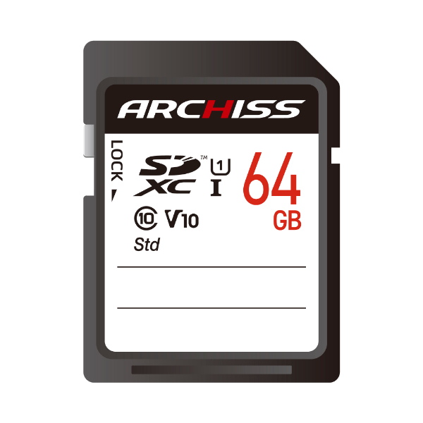 SDXC Card 64GB UHS-1 Class10 紙パッケージ