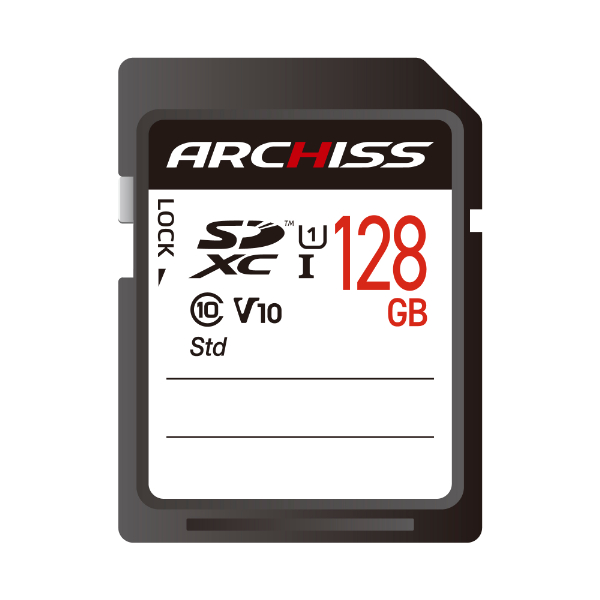 SDXC Card 128GB UHS-1 Class10 紙パッケージ