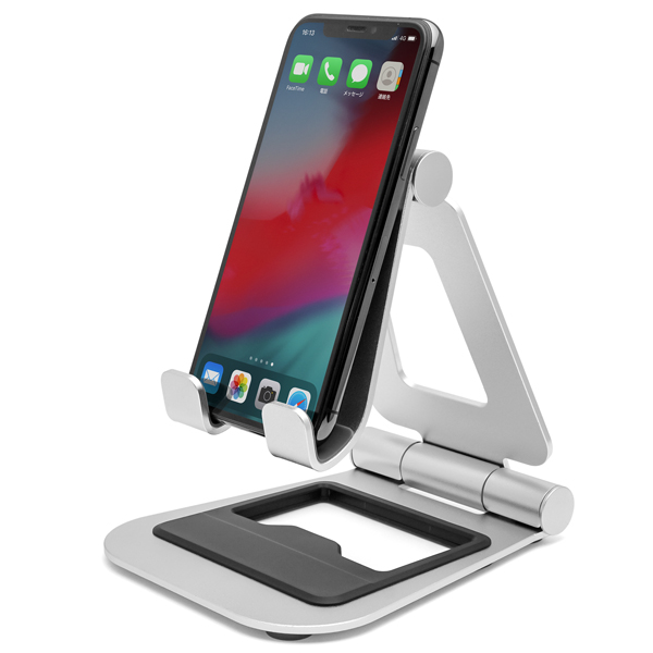 BIG DOUBLE SWING-STAND BY ME 折り畳み式 タブレットスタンド シルバー