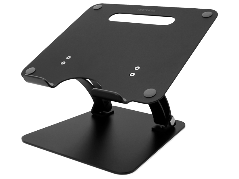 ノートパソコン用アルミスタンド LIFT UP-STAND BY ME ブラック