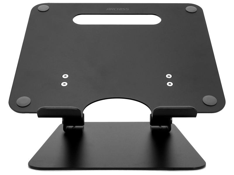 ノートパソコン用アルミスタンド LIFT UP-STAND BY ME ブラック