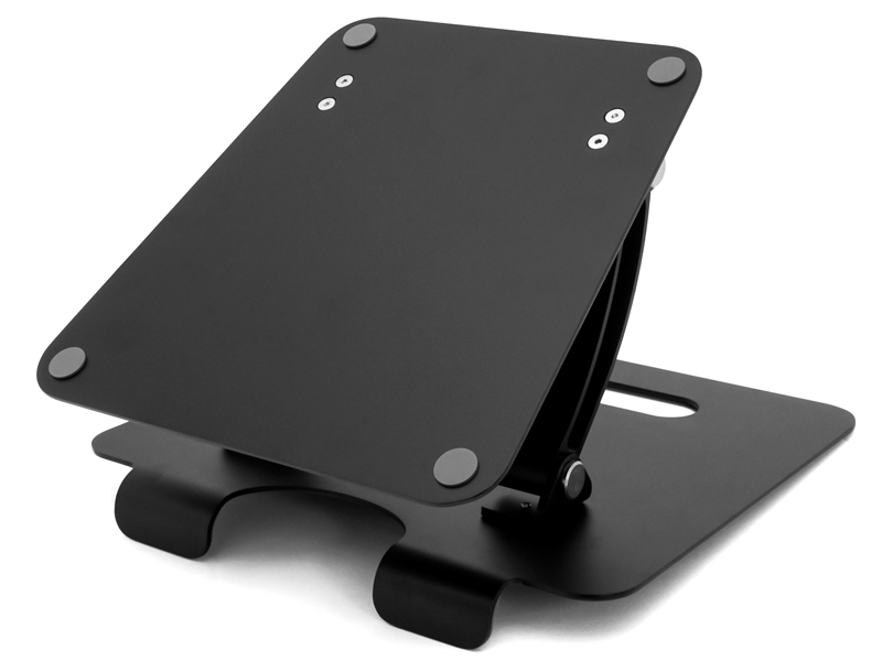 ノートパソコン用アルミスタンド LIFT UP-STAND BY ME ブラック