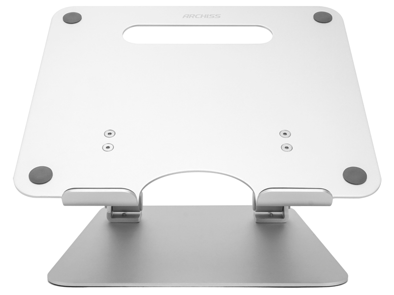 ノートパソコン用アルミスタンド LIFT UP-STAND BY ME シルバー