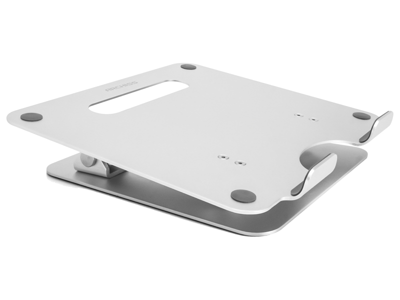 ノートパソコン用アルミスタンド LIFT UP-STAND BY ME シルバー