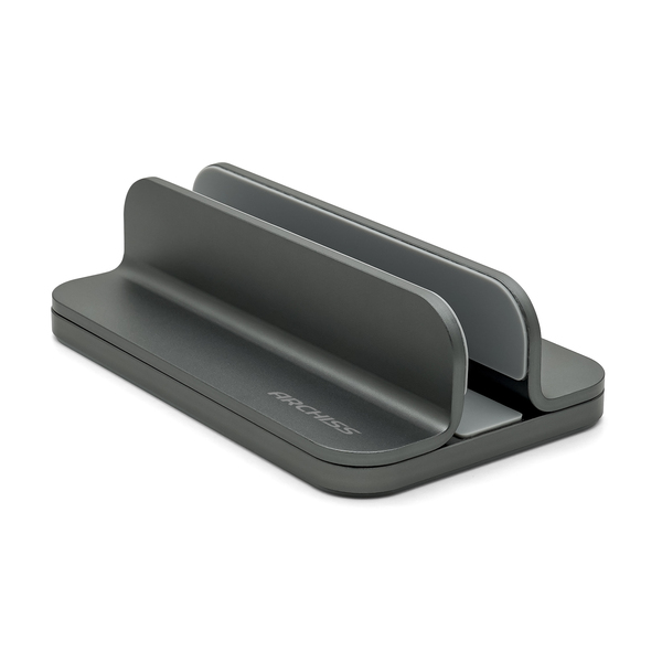 UPRIGHT-STAND BY ME 2 SINGLE ノートPC縦置きスタンド シングル スペースグレイ