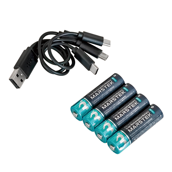単3形電池 リチウム充電 4本セット
