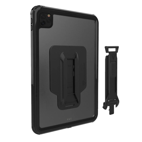 IP68 Waterproof Case with Hand Strap for 11-inch iPad Pro (M4) [ Black ]