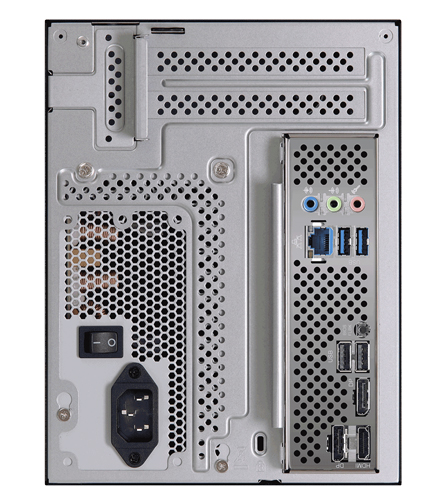 AMD X600 マザーボード＆80Plus Bronze 500W電源搭載 小型ベアボーン DESKMEET X600/B/BB/BOX/JP