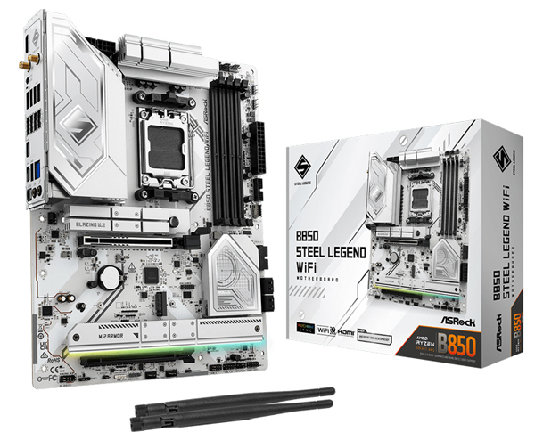 マザーボード B850 Steel Legend WiFi