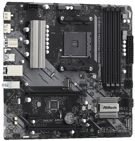 AMD B550 MicroATX マザーボード