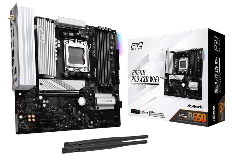 AMD B650 Micro ATX Form マザーボード