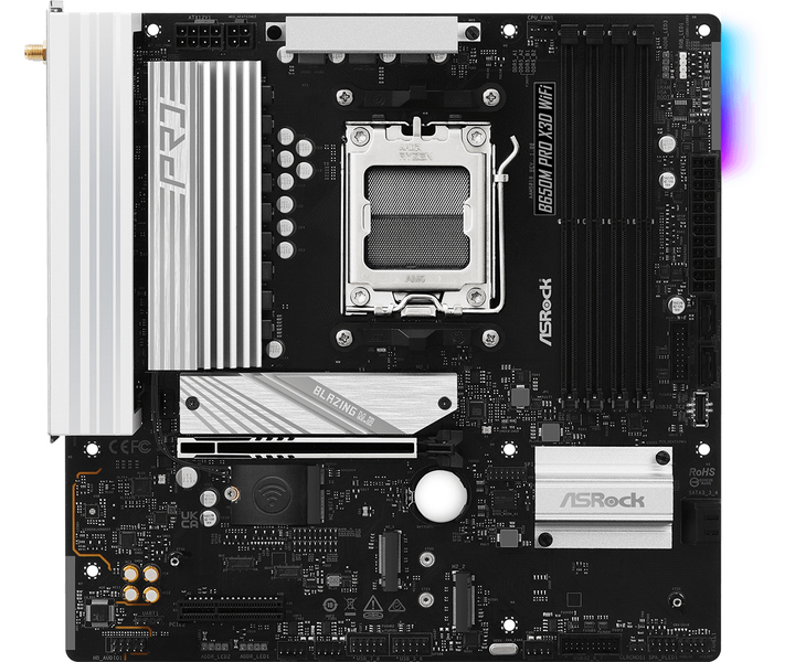 AMD B650 Micro ATX Form マザーボード