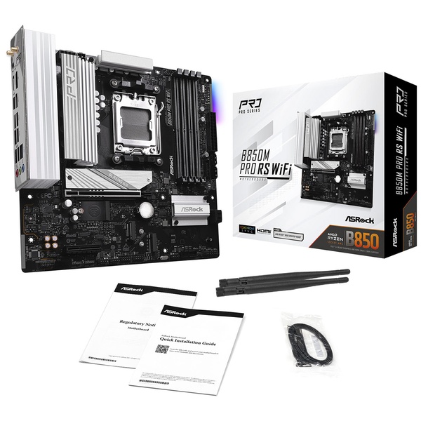 AMD B850 Micro ATX マザーボード