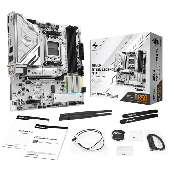 AMD B850 Micro ATX マザーボード