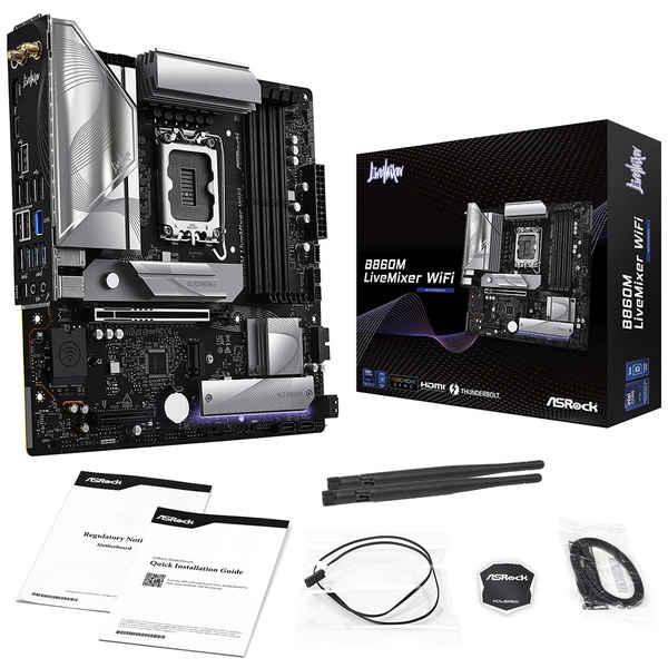 Intel B860 Micro ATX マザーボード