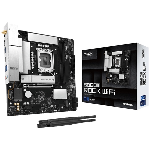 Intel B860 Micro ATX マザーボード
