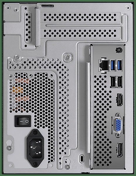 AMD X300 マザーボード搭載 容積8L 小型ベアボーンPC