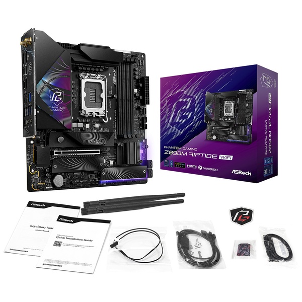 Intel Z890 Micro ATX マザーボード