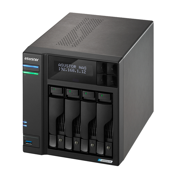 LOCKERSTOR 4 Gen2+ 4ベイ Intel Celeron N5105クアッドコア 2.0GHz搭載NAS