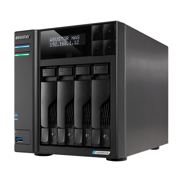 LOCKERSTOR 4 Gen2+ 4ベイ Intel Celeron N5105クアッドコア 2.0GHz搭載NAS