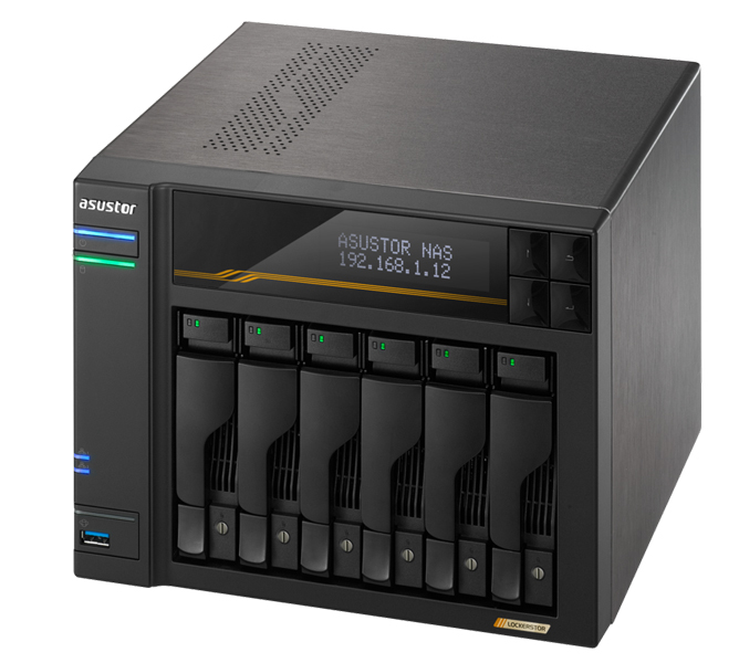 LOCKERSTOR 6 Gen3 6ベイ AMD Ryzen V3C14 クアッドコア搭載NAS