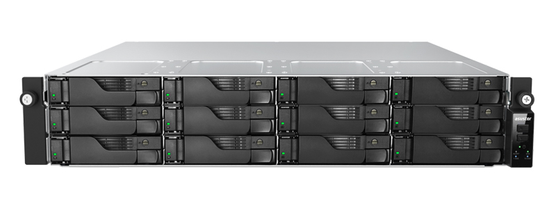 LOCKERSTOR 12R Pro Gen2 2Uラック 12ベイ AMD Ryzen 7 Pro 7745プロセッサー搭載 ハイエンドモデルのラックマウント型NAS