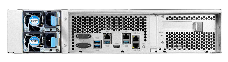 LOCKERSTOR 12R Pro Gen2 2Uラック 12ベイ AMD Ryzen 7 Pro 7745プロセッサー搭載 ハイエンドモデルのラックマウント型NAS