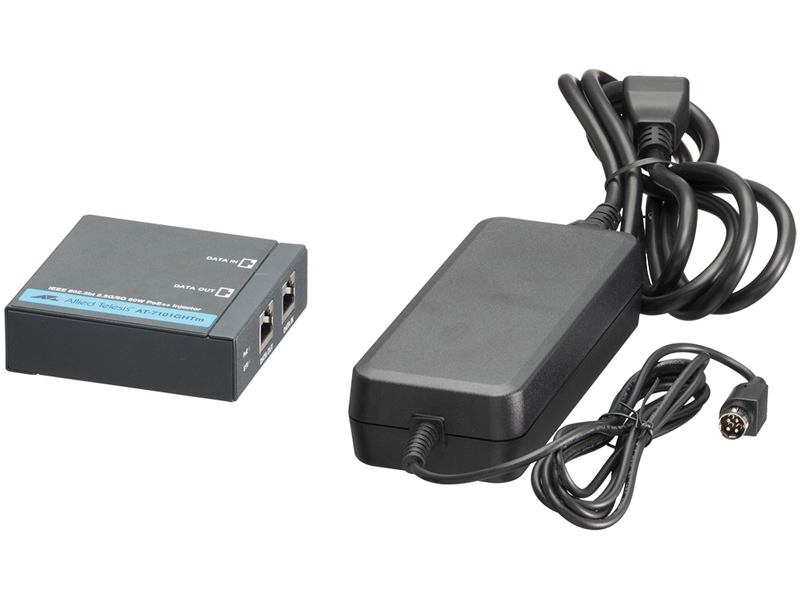 AT-7101GHTm-N7 アカデミック PoE++インジェクター