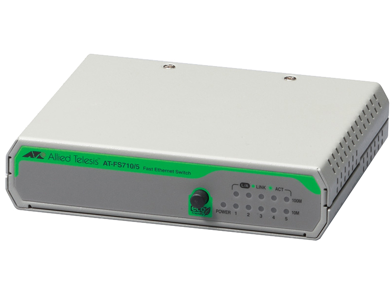 AT-FS710/5-N7 アカデミック レイヤー2スイッチ