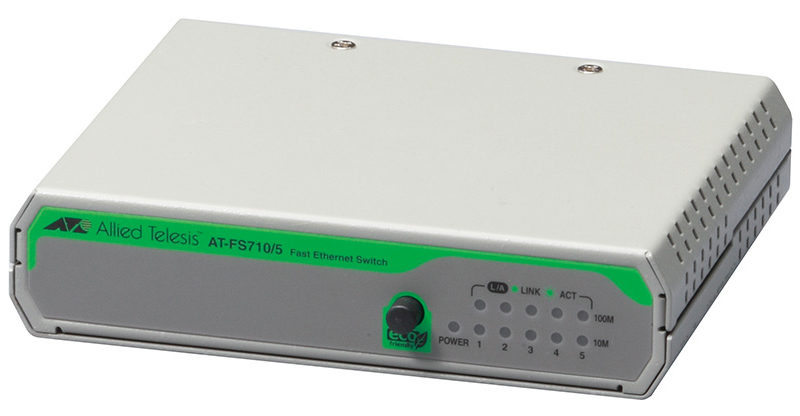 AT-FS710/5-Z7 レイヤー2スイッチ