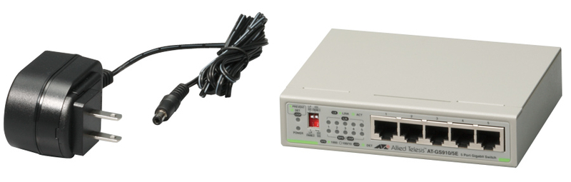 AT-GS910/5E-Z5 レイヤー2スイッチ