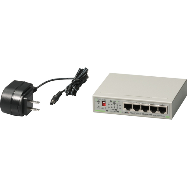 AT-GS910/5E レイヤー2スイッチ