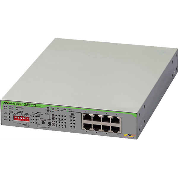 AT-GS920/8PS PoEスイッチ