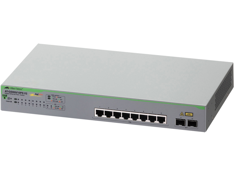 AT-GS950/10PS V2 PoEスイッチ