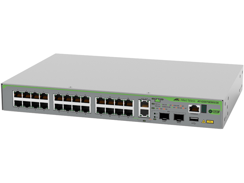 AT-GS970EMX/28-Z7 レイヤー3スイッチ