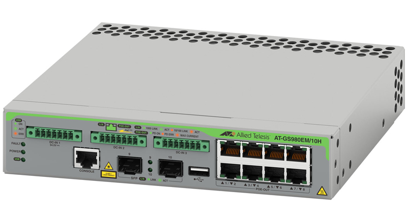 AT-GS980EM/10H-Z5 PoEスイッチ