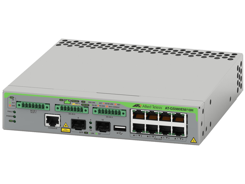 AT-GS980EM/10H PoEスイッチ