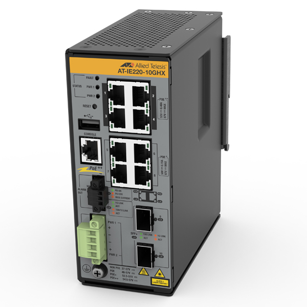 AT-IE220-10GHX PoEスイッチ