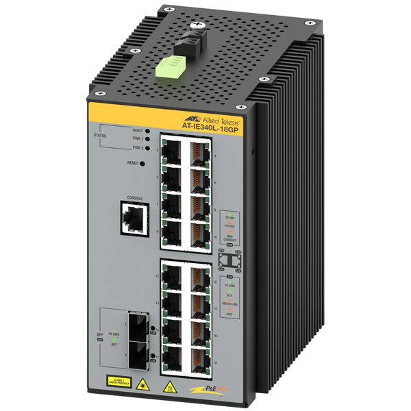 AT-IE340L-18GP-Z5 PoEスイッチ