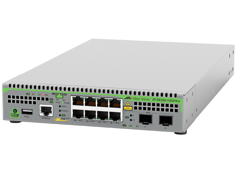 AT-SE240-10GHXm-Z7 PoEスイッチ