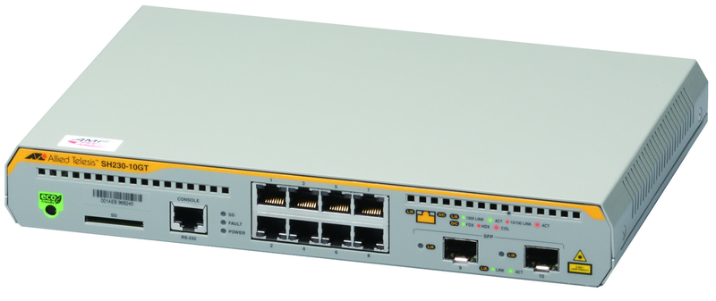 AT-SH230-10GT-Z5 レイヤー2インテリジェント・スイッチ