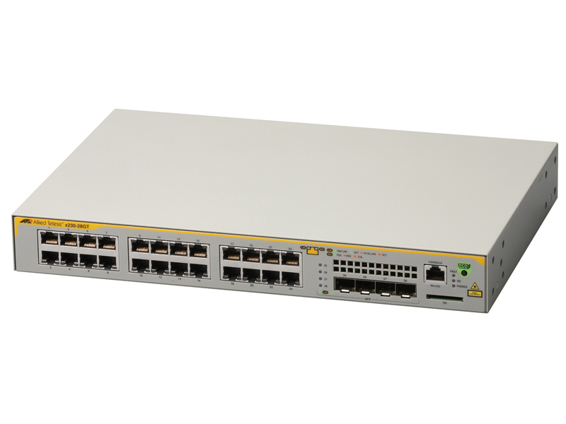 AT-x230-28GT-N5 アカデミック レイヤー2インテリジェント・スイッチ